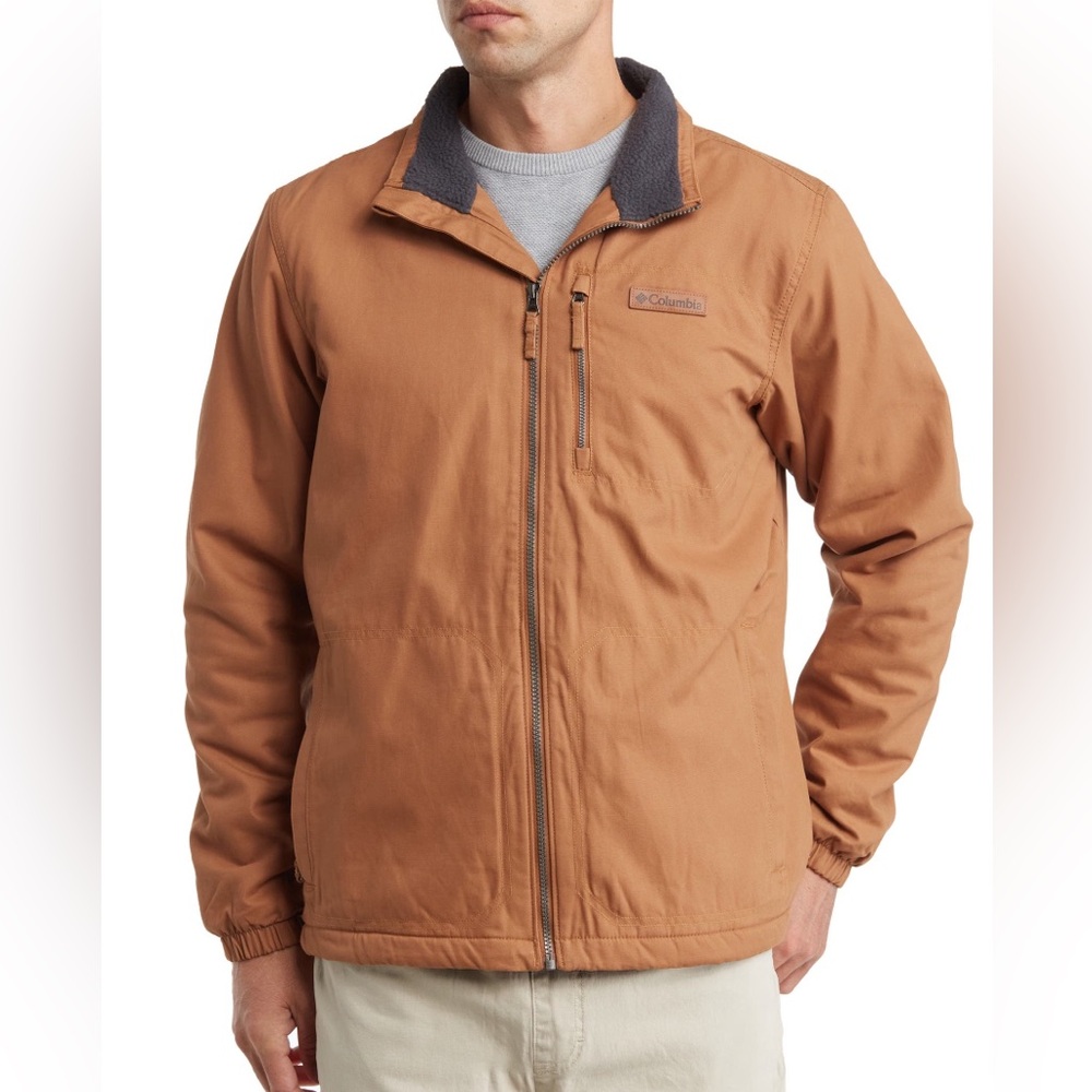 Columbia Men’s Boulder Springs Faux Shearling Lined Jacket - Picture 6 of 7